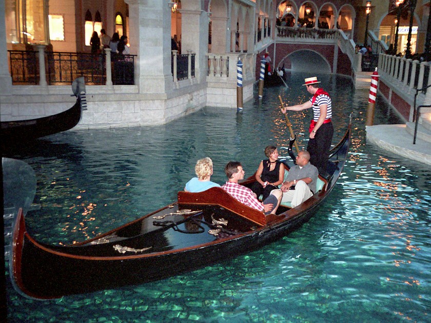 Las Vegas. Inside the Venetian Casino. Las Vegas. .
