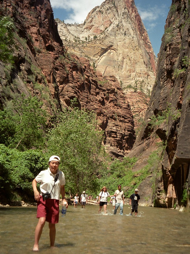 Zion National Park. Canyon. Zion National Park. .