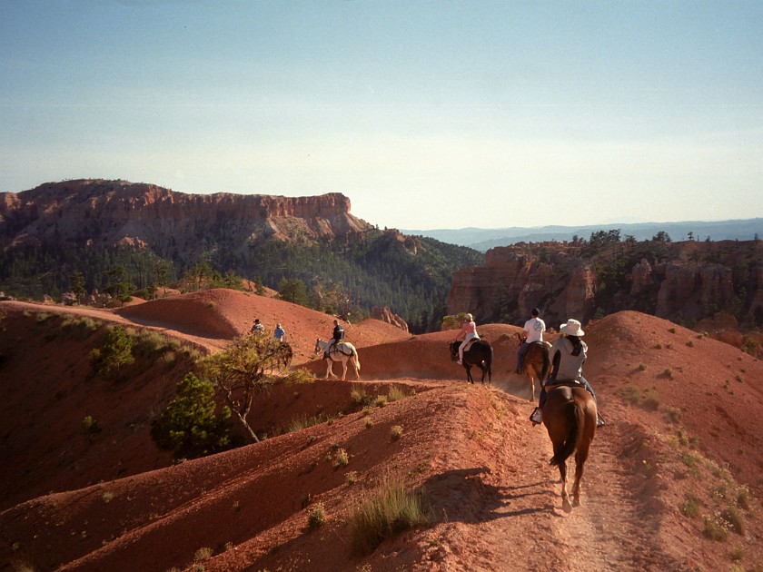 Bryce Canyon National Park. Horseback Ride Into the Canyon. Bryce Canyon National Park. .