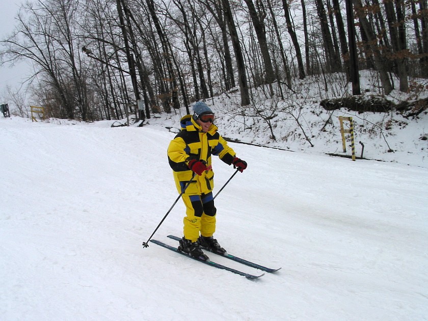 Weekend Skiing at Alpine Valley. Skiing. Detroit. .