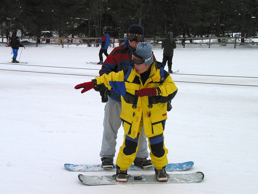 Weekend Skiing at Alpine Valley. Snowboard Lessions. Detroit. .