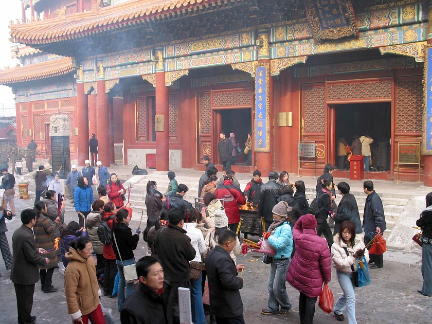 Yonghe Gong (Lama Temple). Temple. Beijing. .