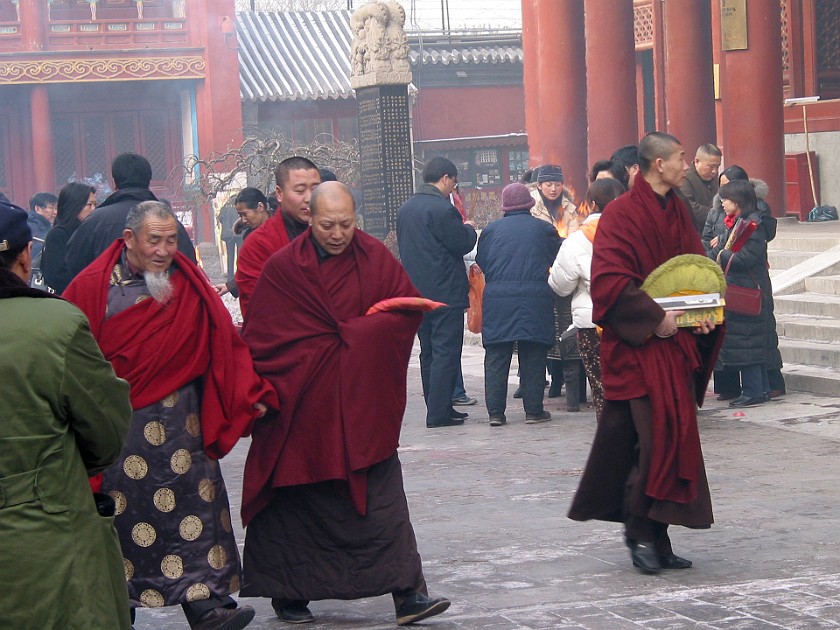 Yonghe Gong (Lama Temple). Temple. Beijing. .