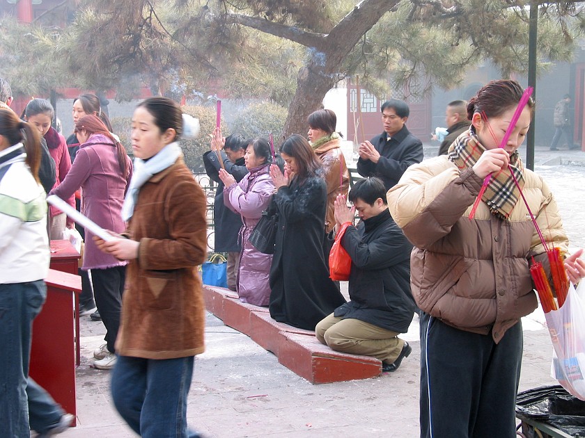 Yonghe Gong (Lama Temple). Temple. Beijing. .