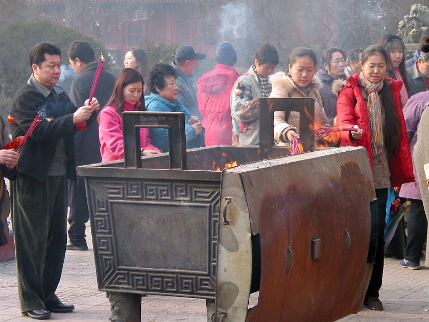 Yonghe Gong (Lama Temple). Temple. Beijing. .