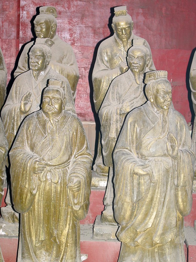Kong Miao (Confucian Temple). Temple. Beijing. .