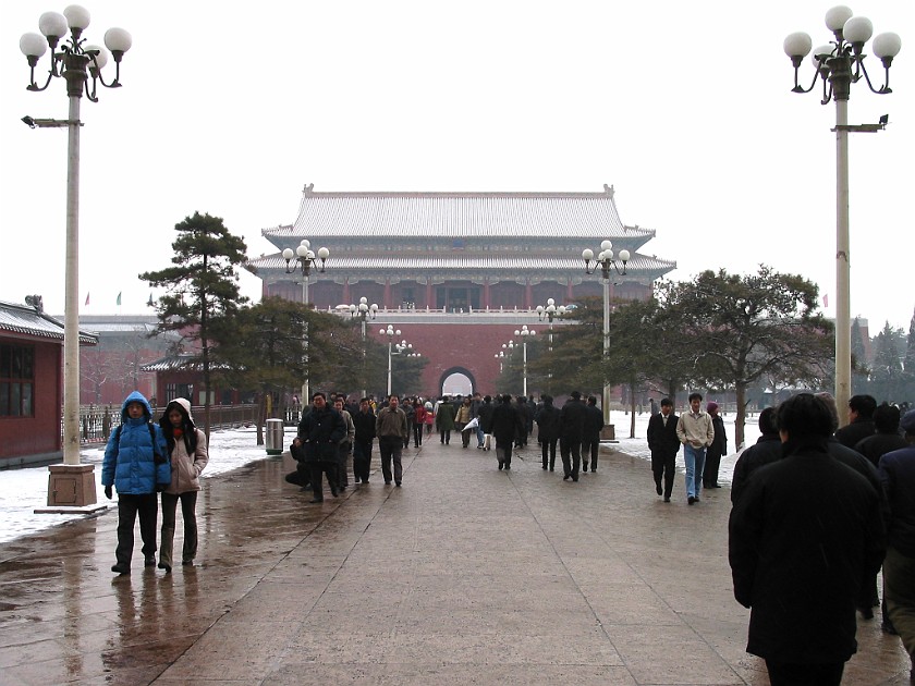The Forbidden City. Duanmen (Upright Gate). Beijing. .