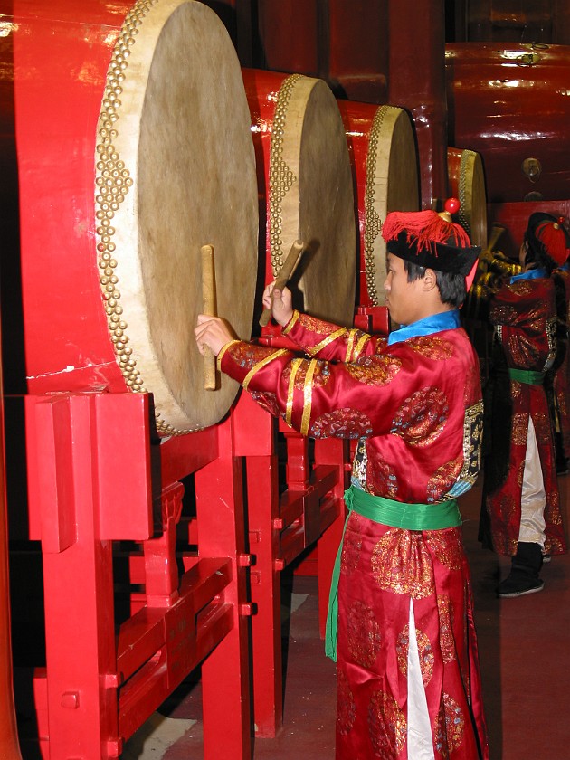 Zhonglou (Bell Tower) & Gulou (Drum Tower). Gulou. Beijing. .