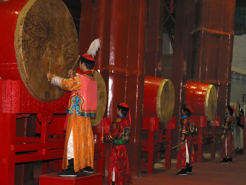 Zhonglou (Bell Tower) & Gulou (Drum Tower). Gulou. Beijing. .