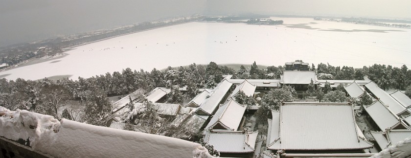 Yiheyuan (Summer Palace). View on Kunming Lake. Beijing. .