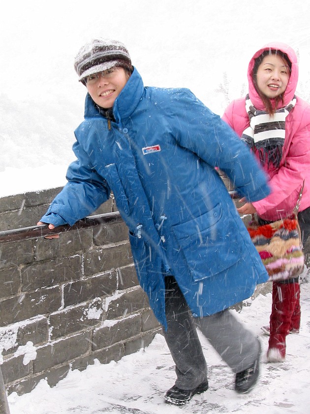 The Great Wall at Badaling. Great Wall. Beijing. .