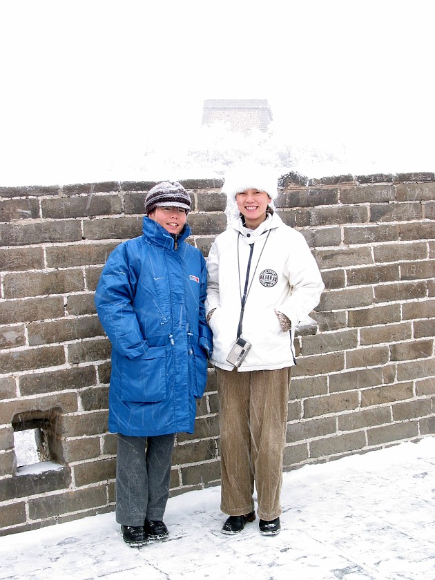 The Great Wall at Badaling. Great Wall. Beijing. .