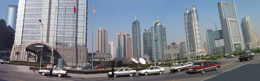 Shanghai. Vicinity of the Jinmao Building. Shanghai. .
