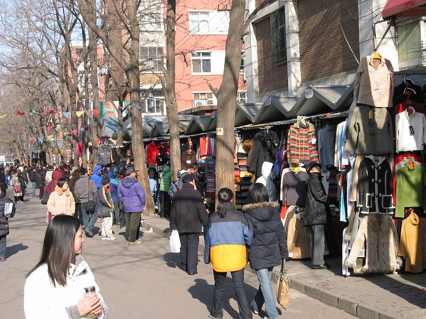 The Streets of Beijing. Xiushui Shichang (Silk Alley). Beijing. .