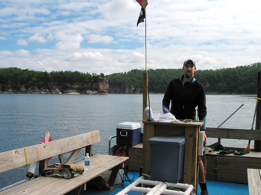 Diving at Summersville Lake. Dive Float. Summersville. .