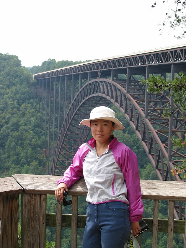 New River Gorge. Bridge. near Fayetteville. .