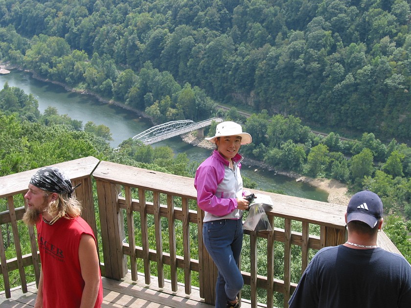 New River Gorge. Bridge. near Fayetteville. .