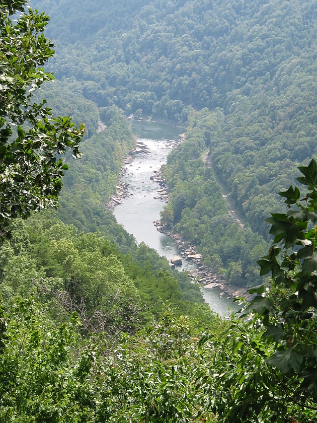 New River Gorge. Gorge. near Fayetteville. .