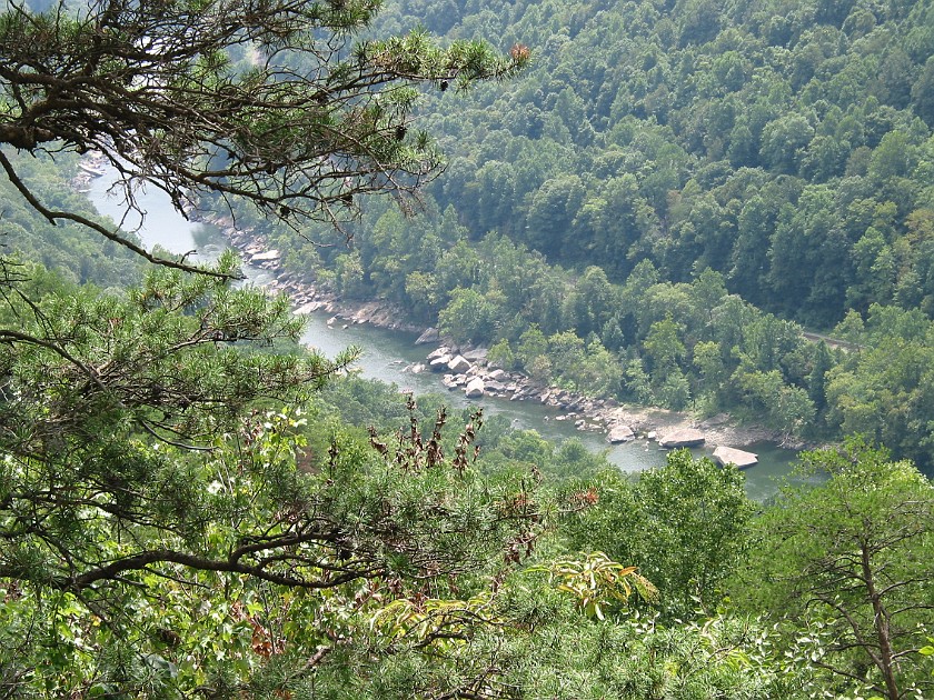 New River Gorge. Gorge. near Fayetteville. .