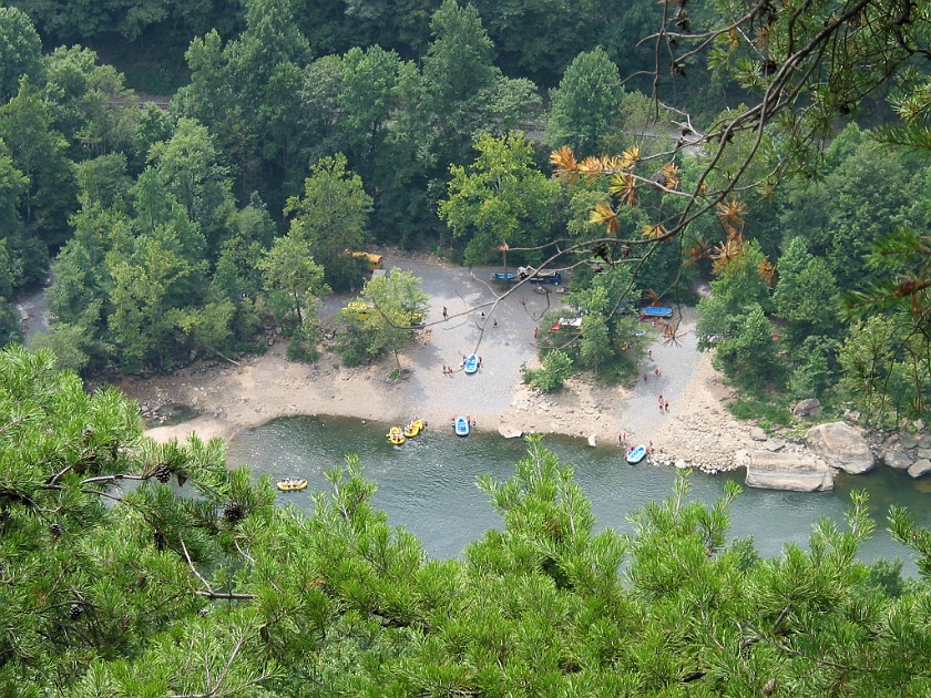 New River Gorge. Gorge. near Fayetteville. .