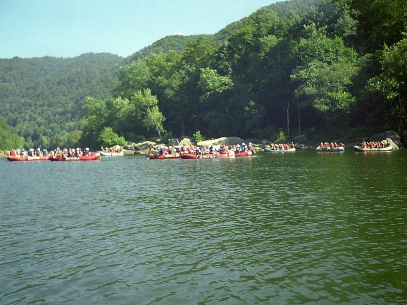 White-Water Rafting in the New River Gorge. Rafting. near Fayetteville. .