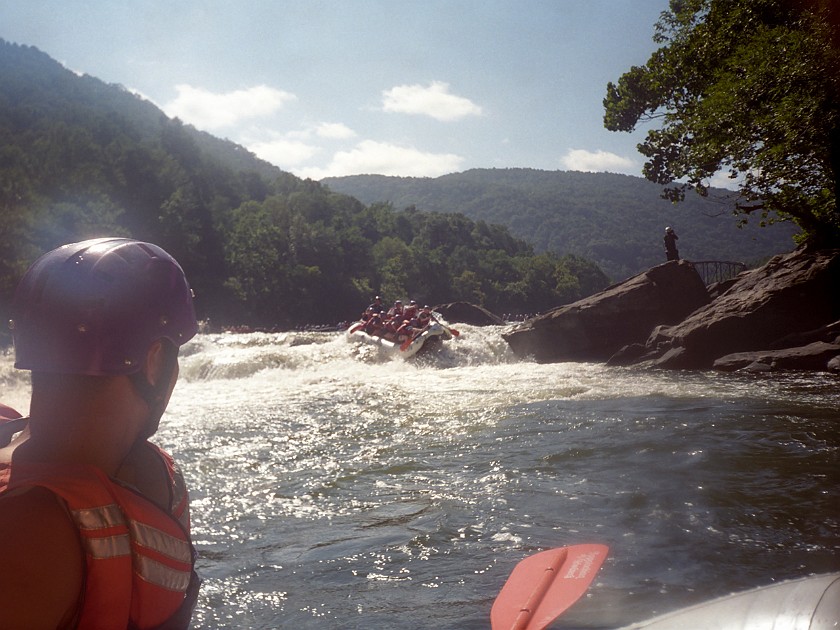 White-Water Rafting in the New River Gorge. Rafting. near Fayetteville. .