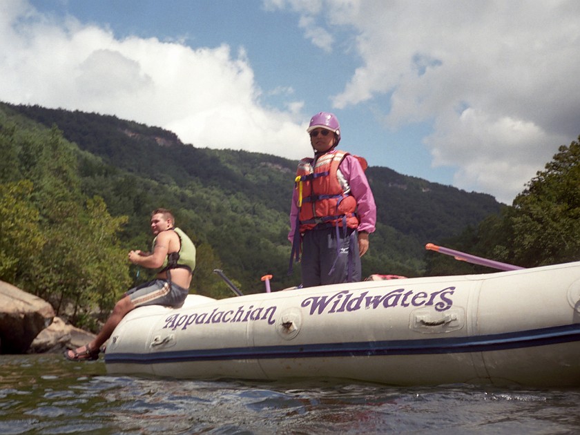 White-Water Rafting in the New River Gorge. Rafting. near Fayetteville. .