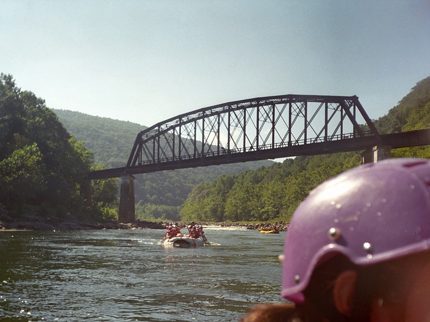 White-Water Rafting in the New River Gorge. Rafting. near Fayetteville. .