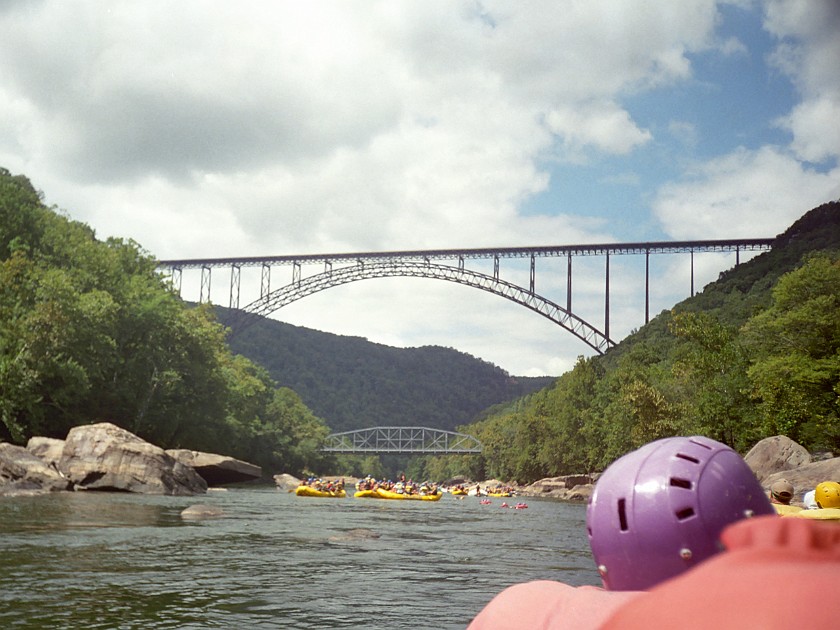 White-Water Rafting in the New River Gorge. Rafting. near Fayetteville. .