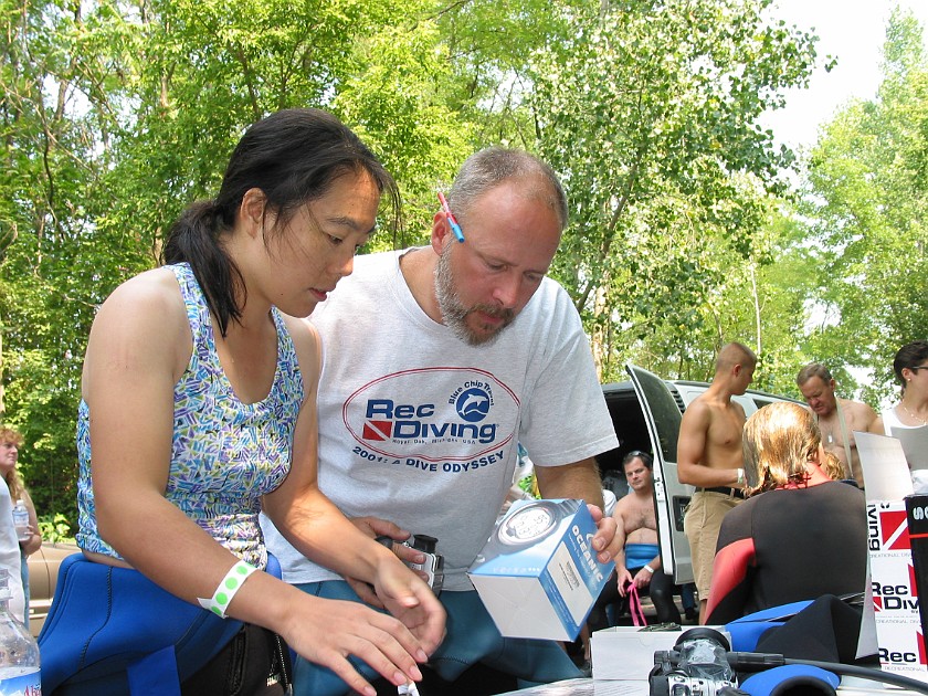 Treasure Hunt Diving at the Gilboa Quarry. Award Ceremony. Gilboa. .