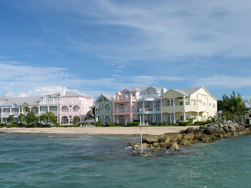 Stuart Cove's Dive Center. Houses Near the Dive Center. South Ocean. .