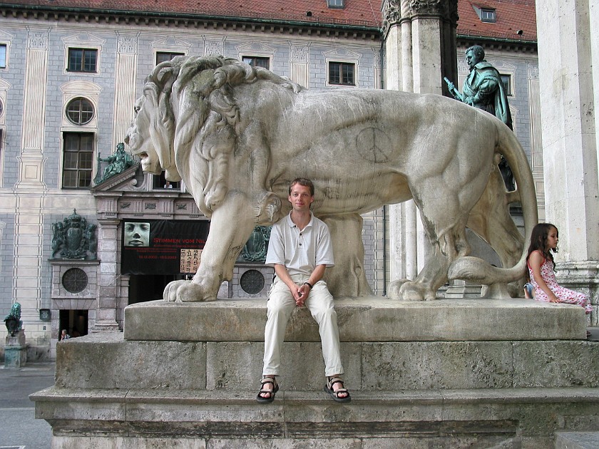 München. Feldherrenhalle. München. .