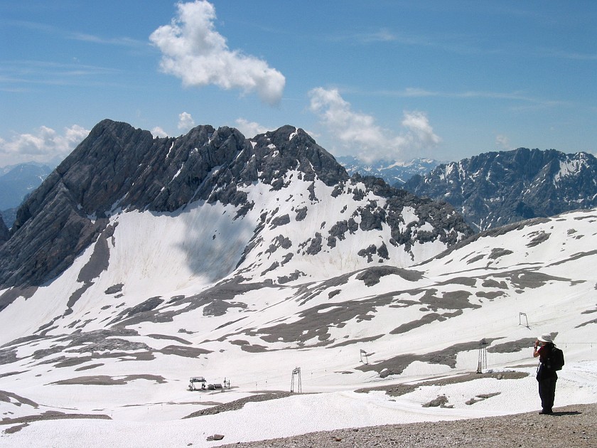 Garmisch-Partenkirchen and Zugspitze. Zugspitze. Garmisch-Partenkirchen. .