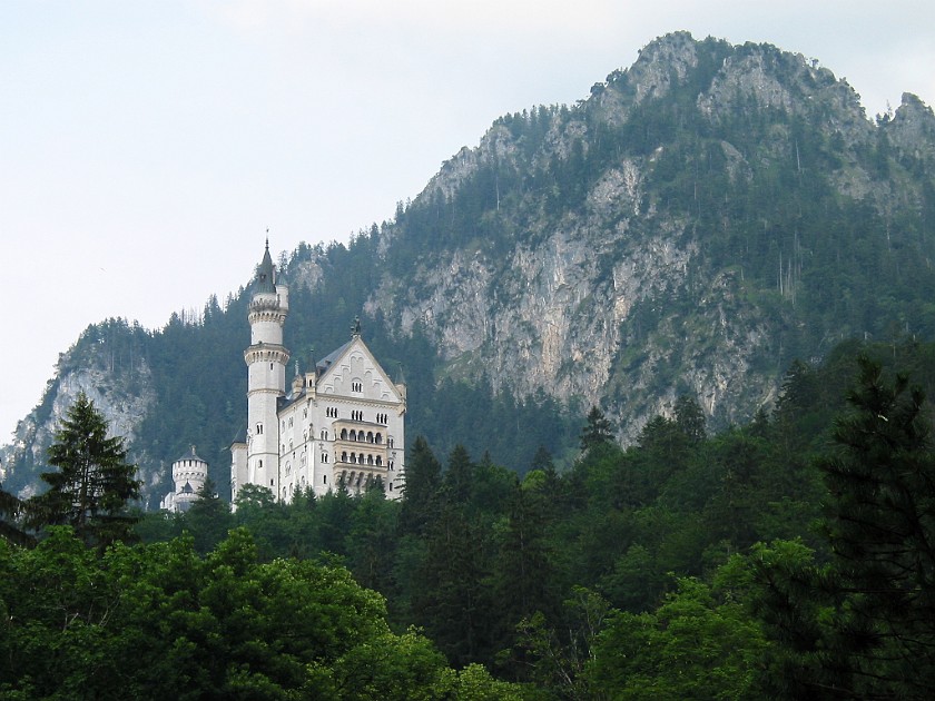 Castle Neuschwanstein. Castle Neuschwanstein. near Füssen. .