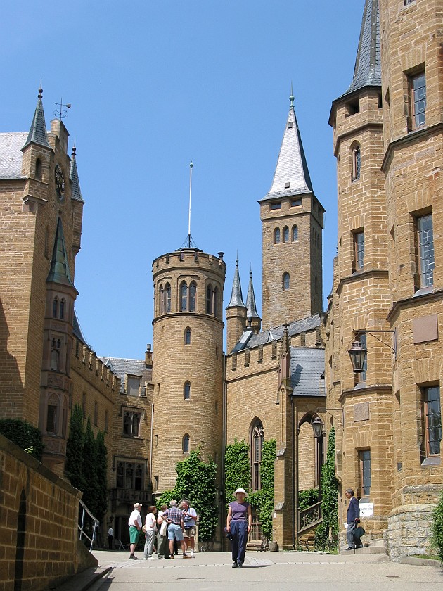 Castle Hohenzollern. Castle. Hechingen. .