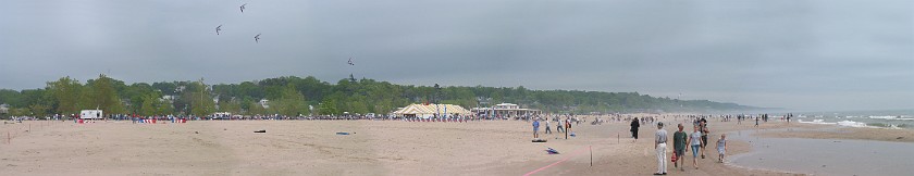 Grand Haven Kite Festival. Beach. Grand Haven. .
