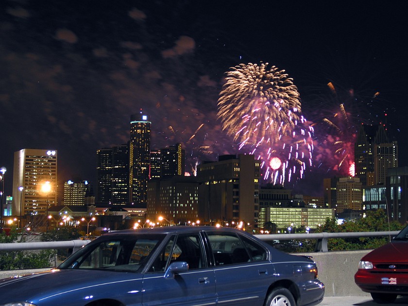 Independence Day Fireworks of Detroit and Windsor. Fireworks. Detroit. .