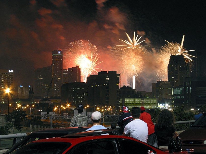 Independence Day Fireworks of Detroit and Windsor. Fireworks. Detroit. .