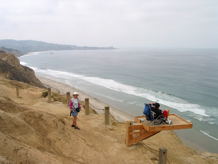 Torrey Pines State Reserve. Beach. near San Diego. .