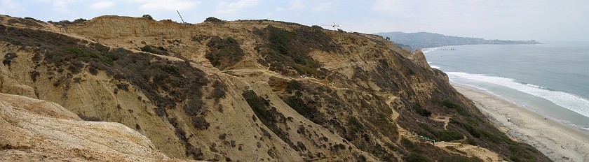 Torrey Pines State Reserve. Beach. near San Diego. .