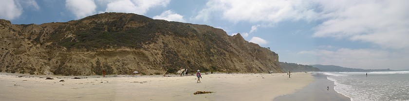 Torrey Pines State Reserve. Beach. near San Diego. .
