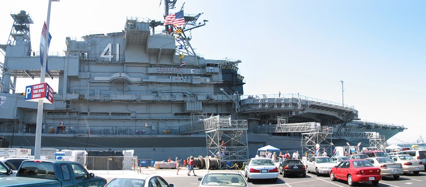 San Diego Harbor. USS Midway. San Diego. .