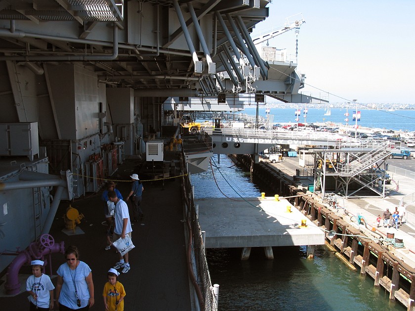 San Diego Harbor. USS Midway. San Diego. .
