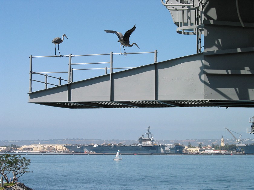 San Diego Harbor. USS Midway. San Diego. .