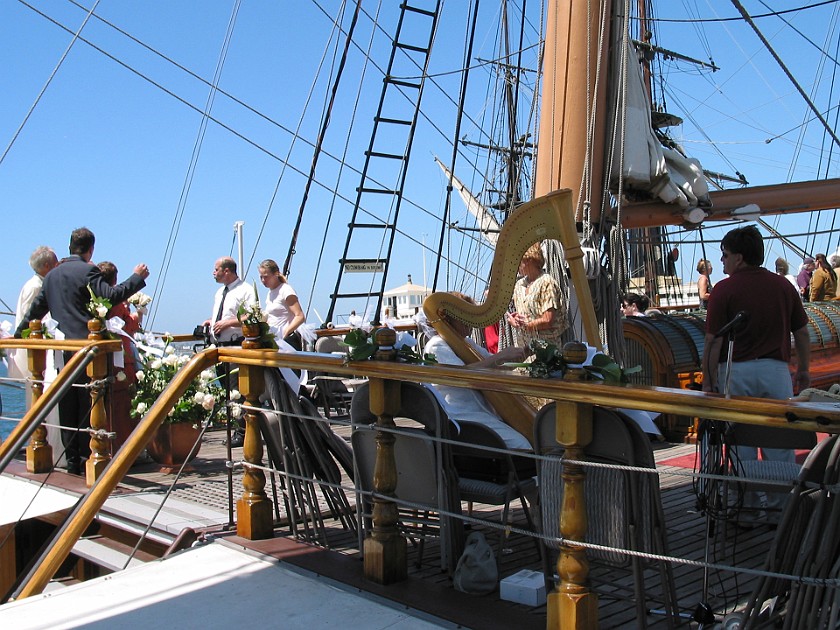San Diego Harbor. Wedding on the 