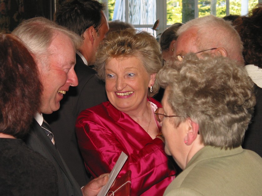 Thomas and Hannemarie's Birthday Reception. Guests. Treia. .