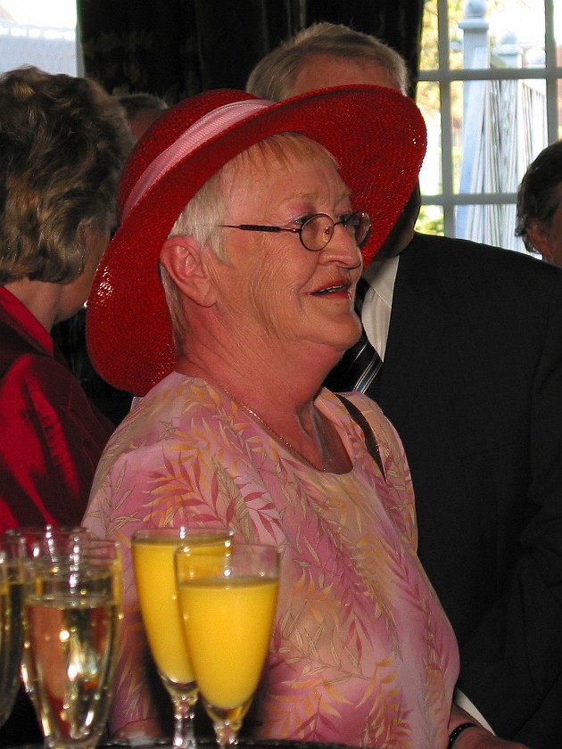 Thomas and Hannemarie's Birthday Reception. Aunt. Treia. .