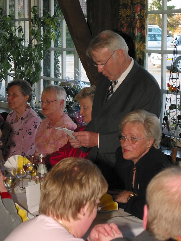 Thomas and Hannemarie's Birthday Reception. Speach. Treia. .
