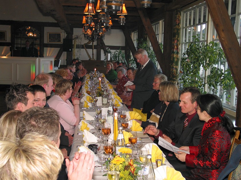 Thomas and Hannemarie's Birthday Reception. Speach. Treia. .