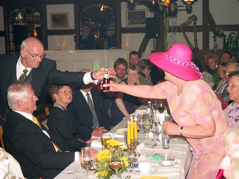 Thomas and Hannemarie's Birthday Reception. Gift. Treia. .